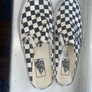 Vans Checkerboard Slip-On Shoes